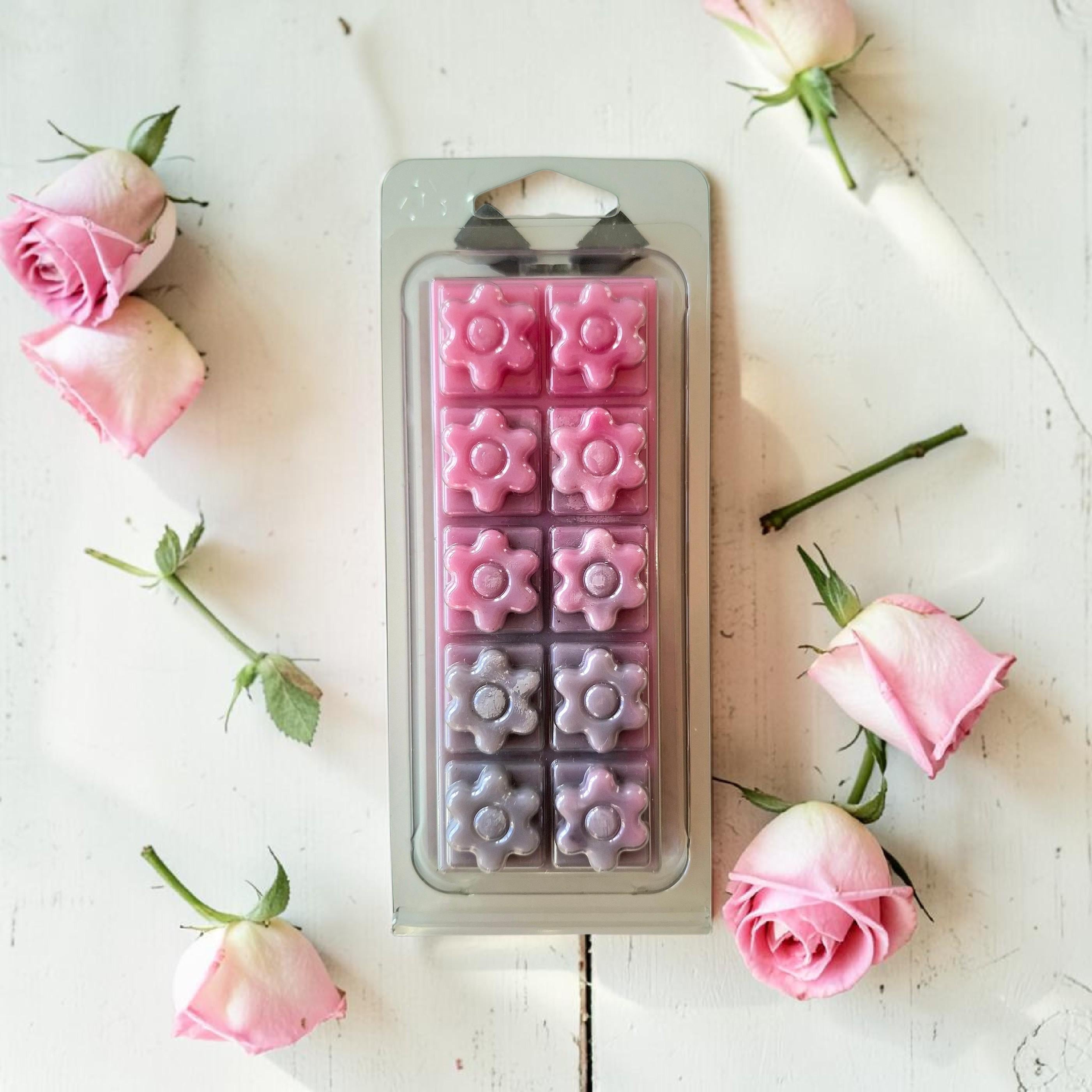 Rose Wonderland Wax Melt Snap Bar | Laundry Scent | Handmade Soy Wax Melts UK | Fresh Laundry Fragrance | Gift for Her | Home Scent