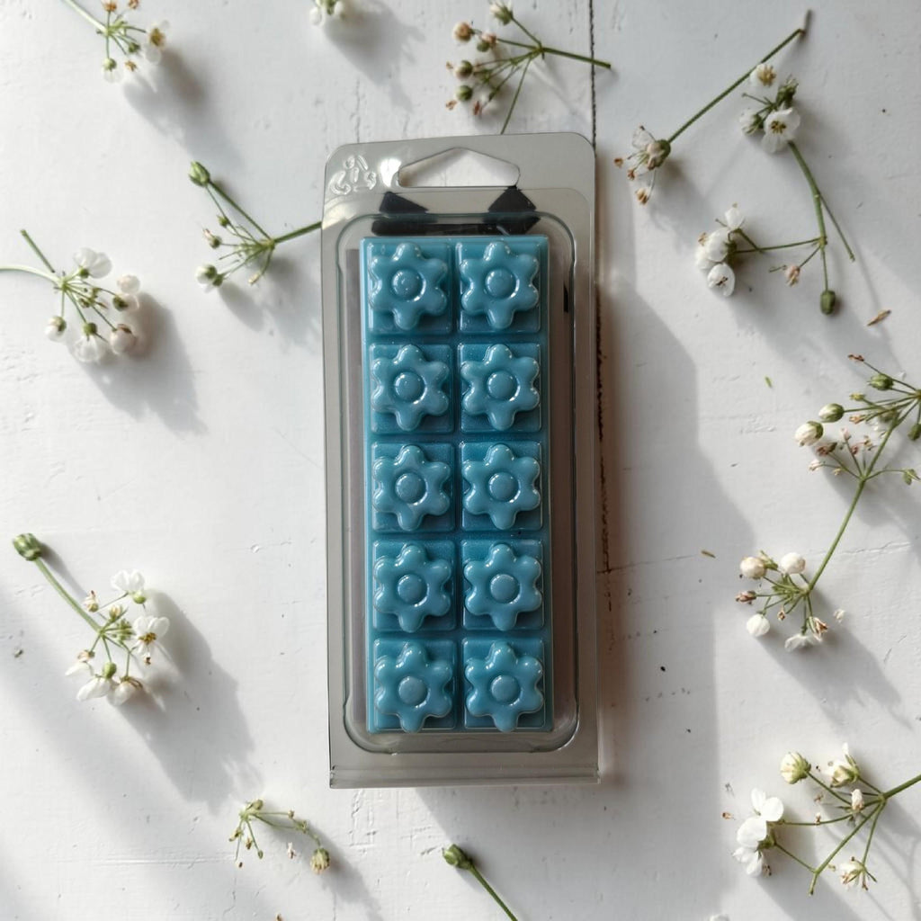 Fresh Unstoppable Wax Melt Snap Bar | Handmade Soy Wax Melts UK | Clean Cotton Scent | Home Fragrance | Gift for Her