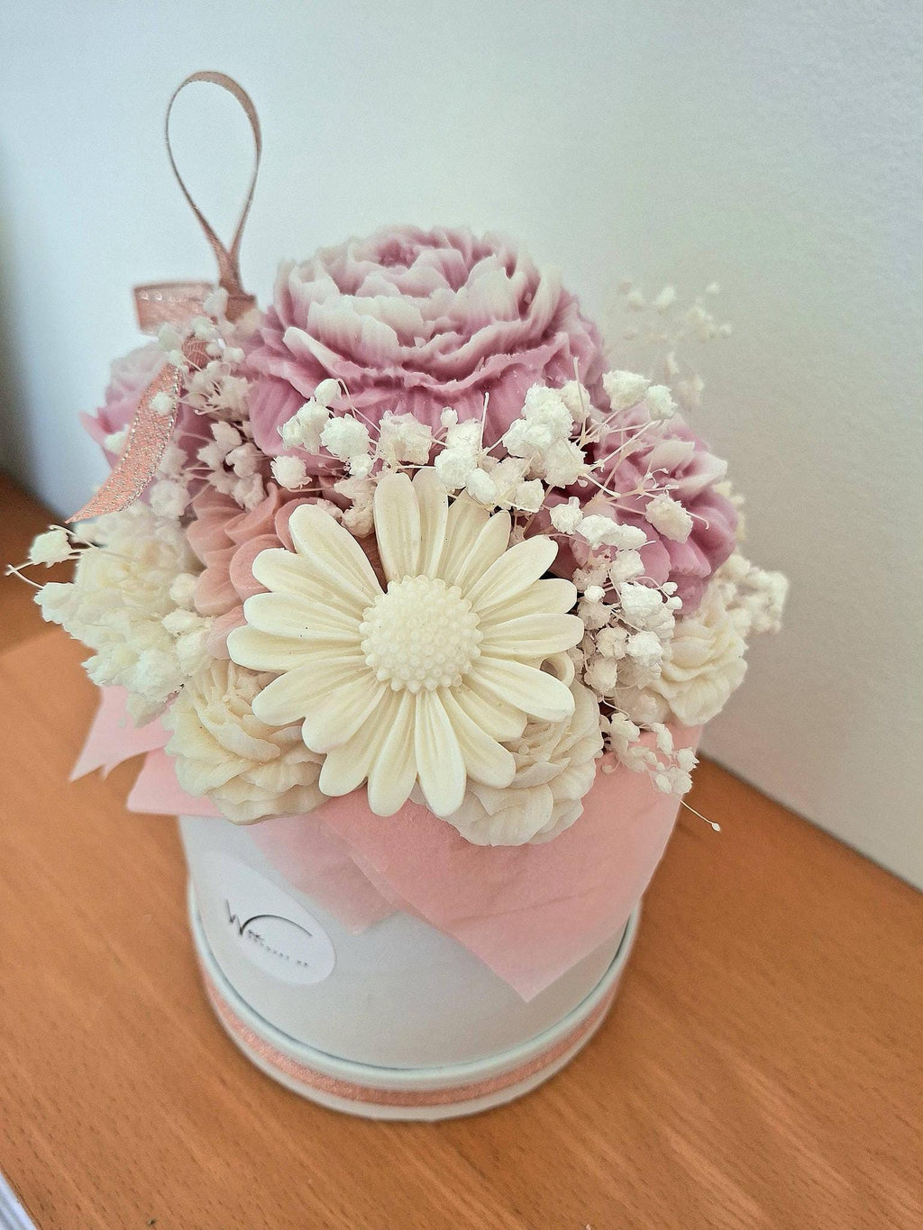 Pink Luxe Flower Wax Melt Bouquet | Wax Melt Gift | Wax Melts UK | Gift for Her | Birthday Gift | Highly Scented | Long Lasting