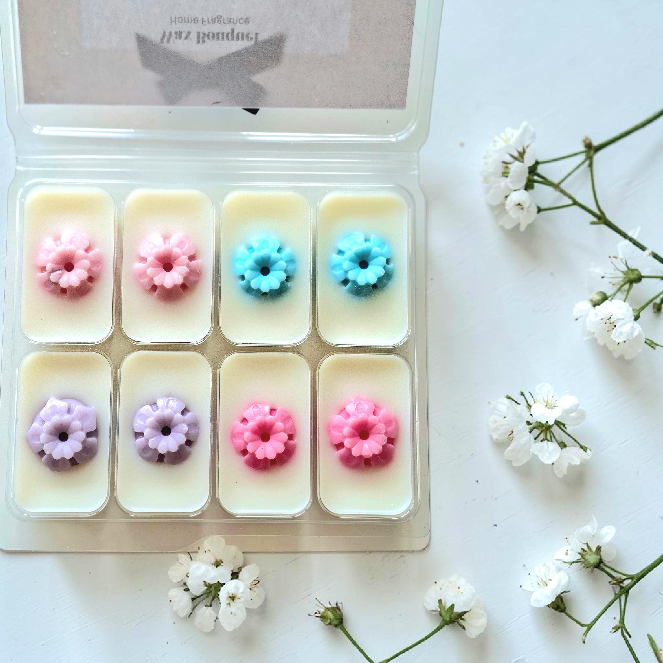 Laundry Collection Soy Wax Melt Gift Box | Luxury Wax Melt Samples | Floral Wax Melts UK | Wax Melt Sample Box