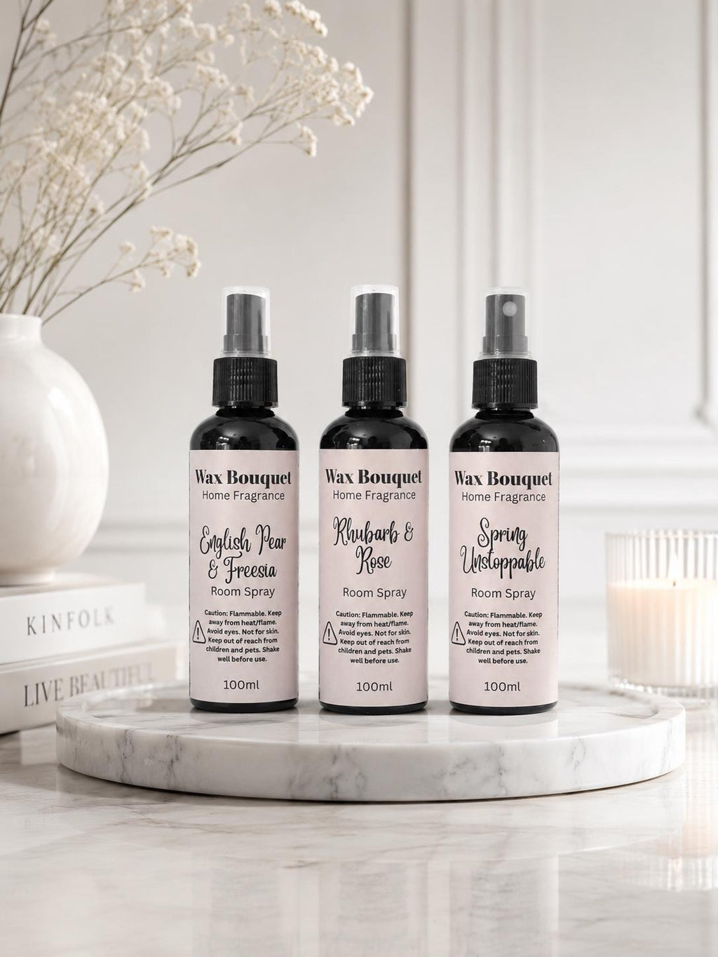 Luxury Room Mist Spray | Premium Home Fragrance | Fresh Clean Scent | Stylish Home Decor Gift | UK Seller