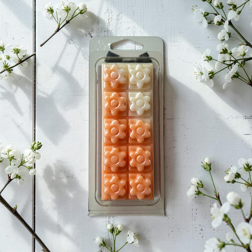 Bum Bum Cream Wax Melt Snap Bar | Coconut and Shea Butter Scent | Handmade Soy Wax Melts UK | Tropical Fragrance | Gift for Her | Home Scent