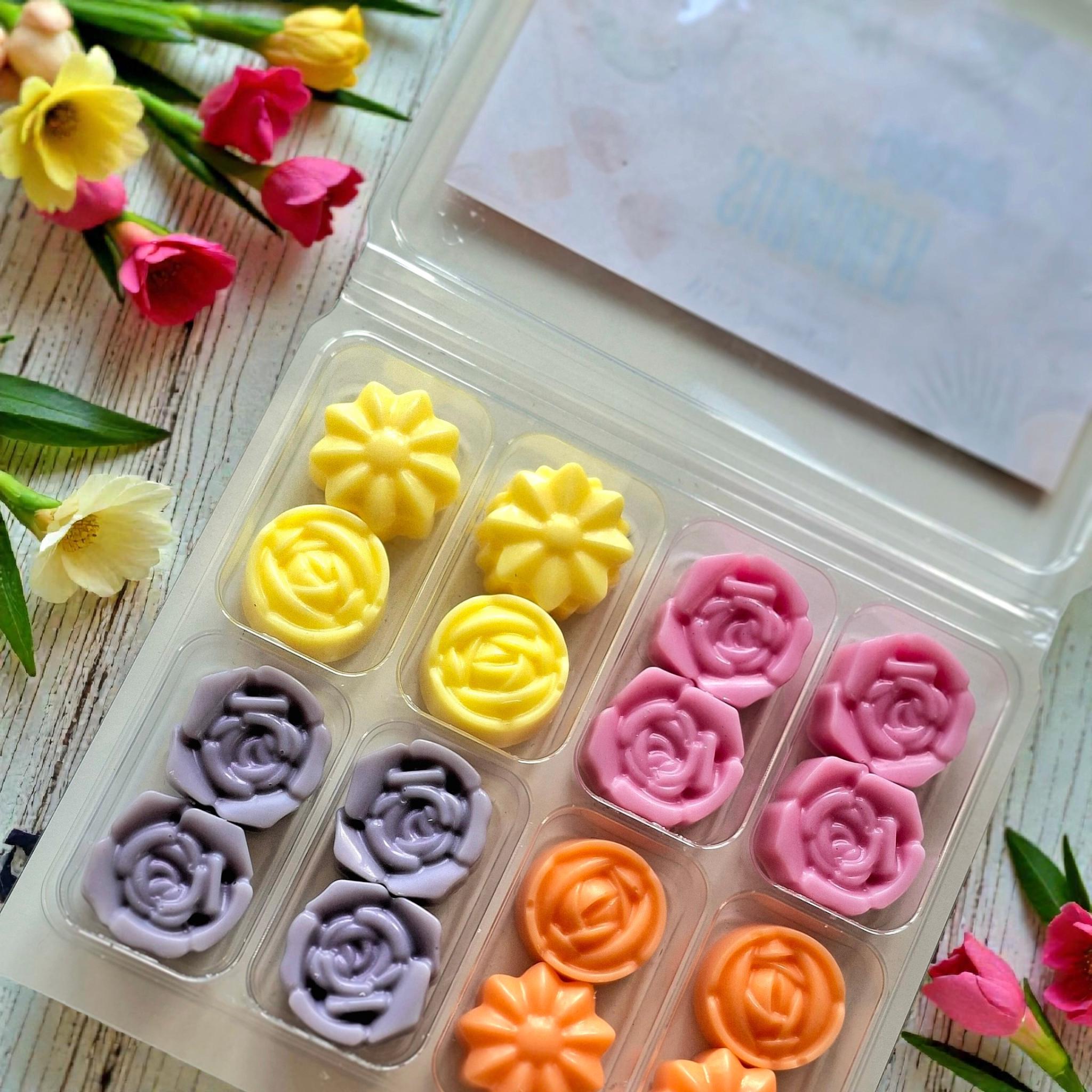 Summer Vacay Soy Wax Melt Gift Box | Tropical Wax Melt Samples | Summer Fragrance Collection | Wax Melts UK | Gifts For Her | Home Fragrance
