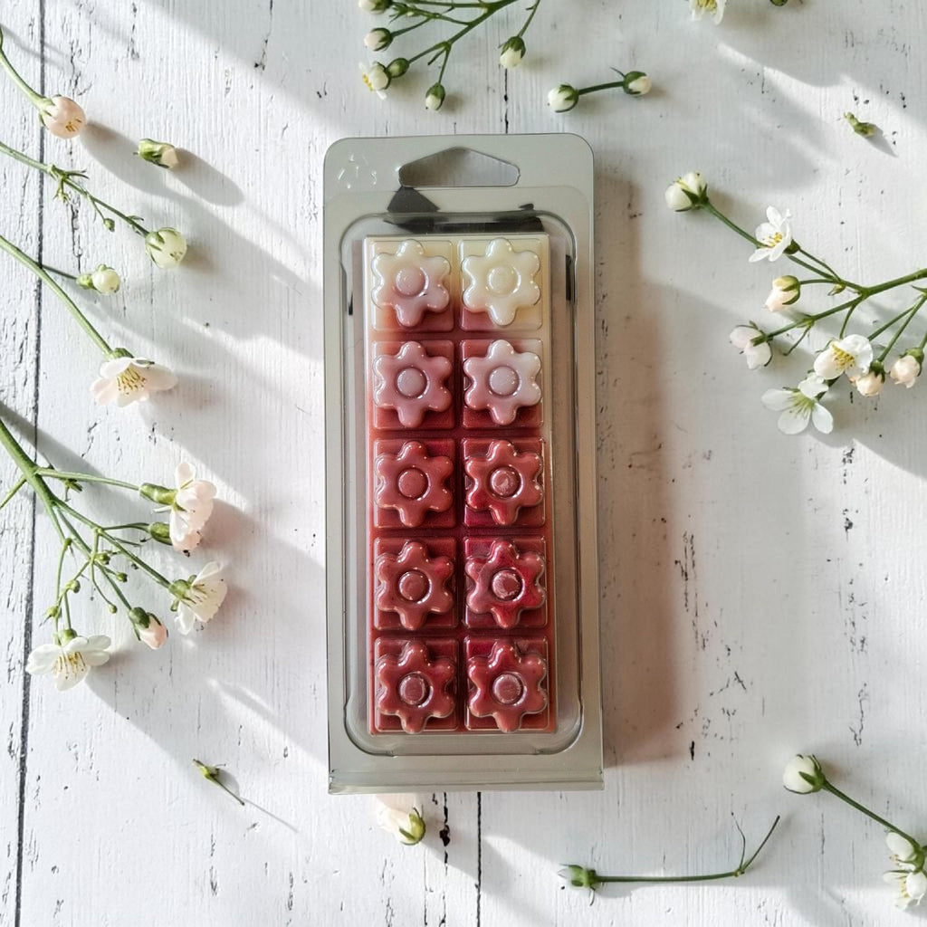 Pomegranate Noir Wax Melt Snap Bar | Spicy, Warm Scent | Handmade Soy Wax Melts UK | JM Inspired Fragrance | Gift for Her | Home Scent
