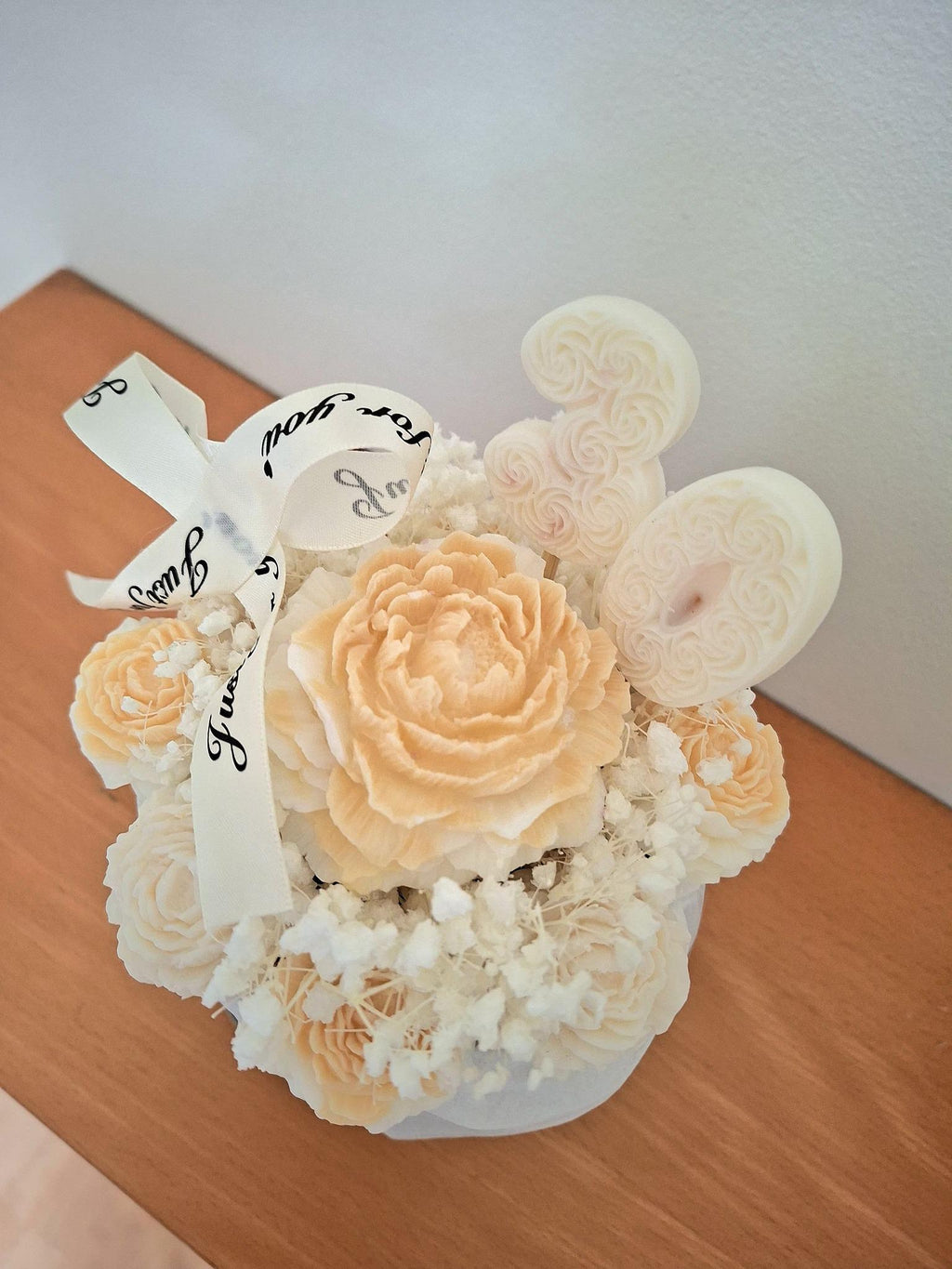 Black Luxe Flower Wax Melt Bouquet | Wax Melt Gift | Wax Melts UK | Gift for Her | Birthday Gift | Highly Scented | Long Lasting