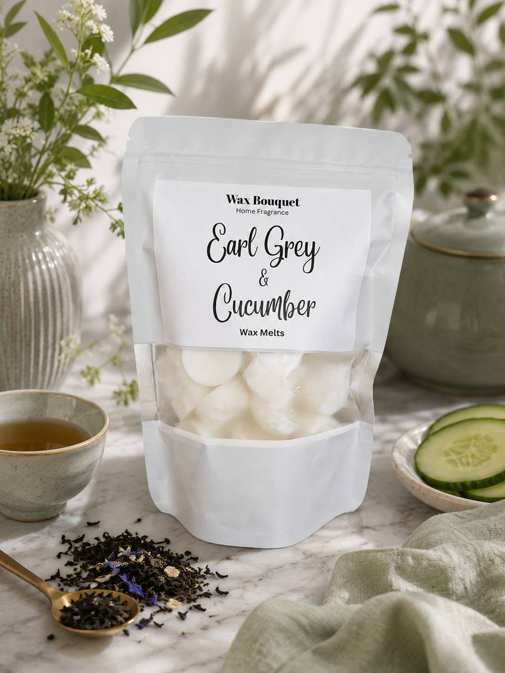 Earl Grey & Cucumber Wax Melts