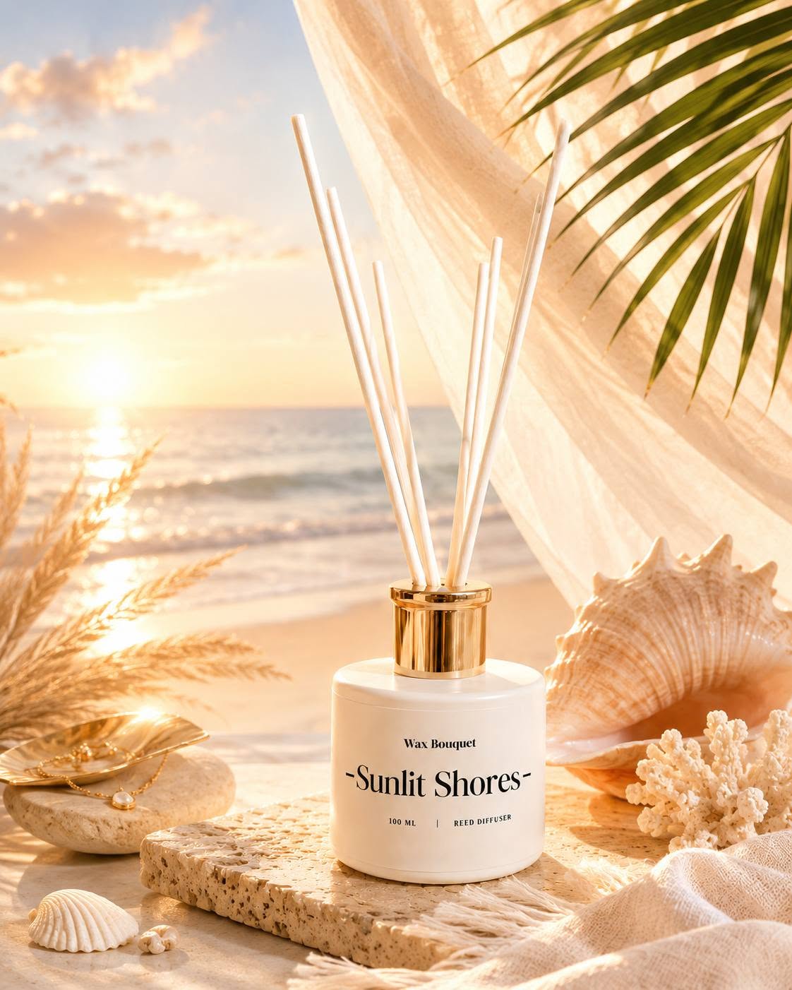 Sunlit Shores Reed Diffuser
