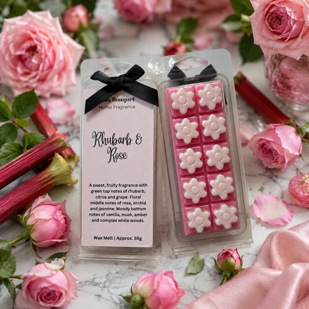 Rhubarb & Rose Snap Bar