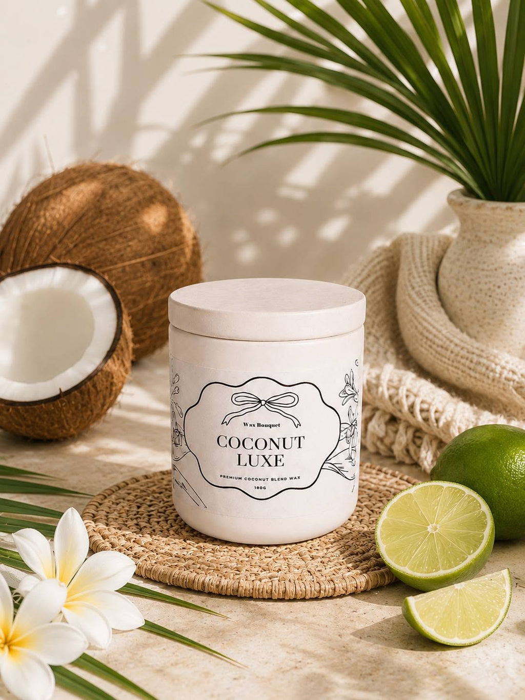 Coconut Luxe Scented Candle