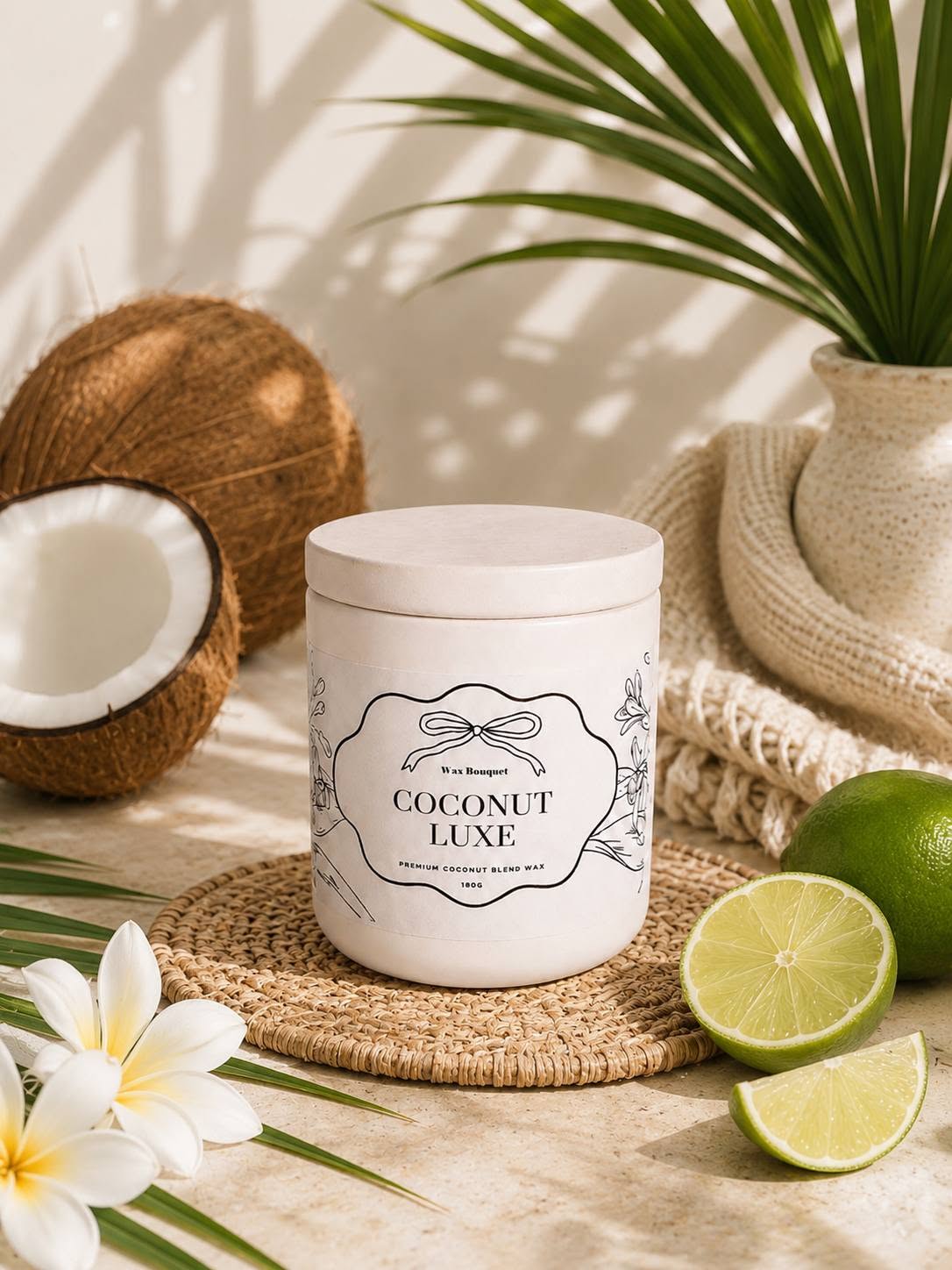 Coconut Luxe Scented Candle
