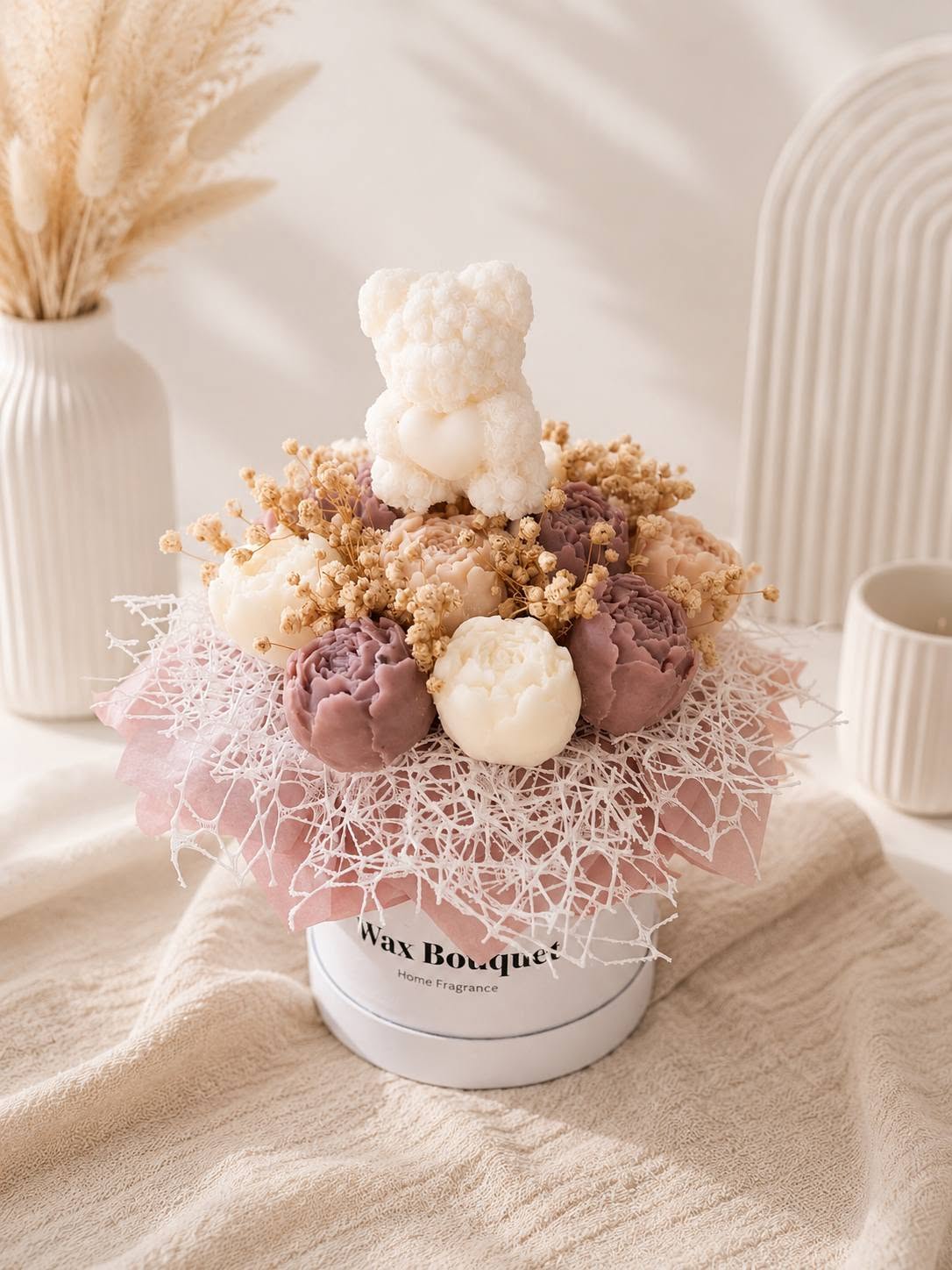 Beige Flower Bouquet