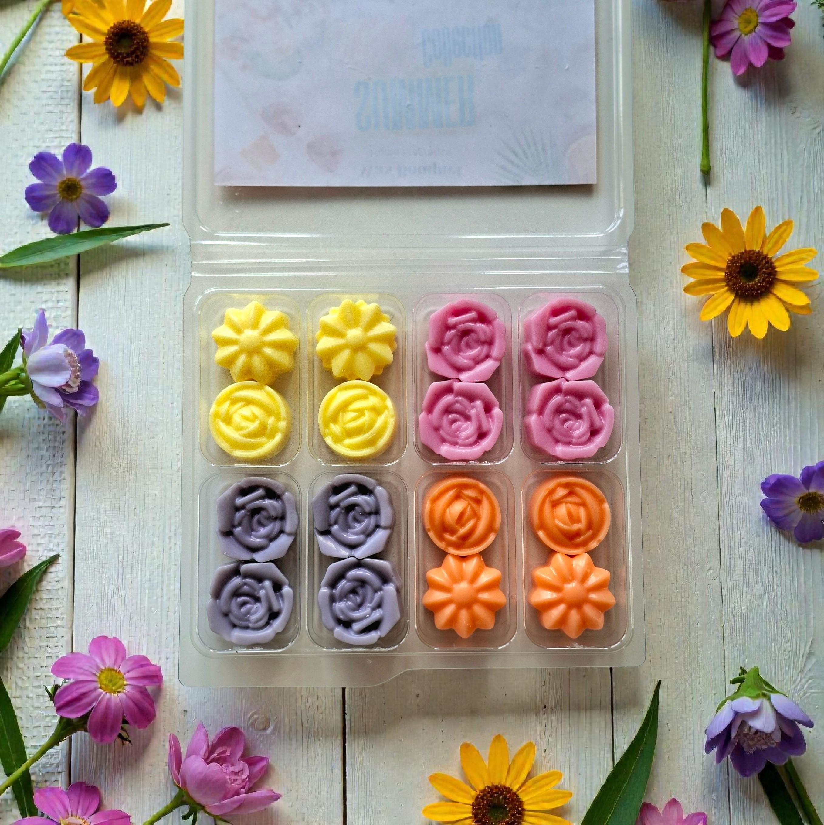 Summer Vacay Soy Wax Melt Gift Box | Tropical Wax Melt Samples | Summer Fragrance Collection | Wax Melts UK | Gifts For Her | Home Fragrance
