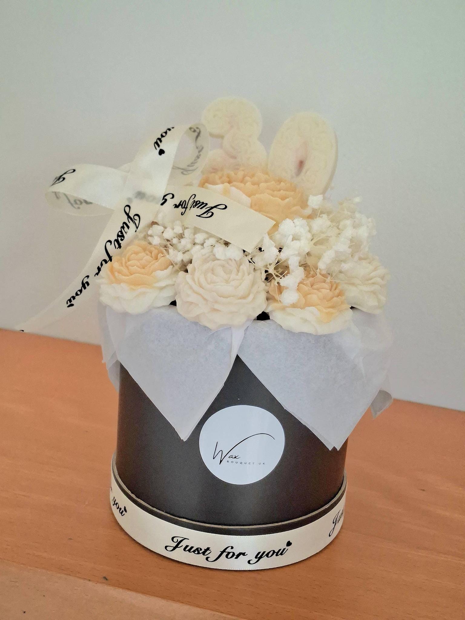 Black Luxe Flower Wax Melt Bouquet | Wax Melt Gift | Wax Melts UK | Gift for Her | Birthday Gift | Highly Scented | Long Lasting