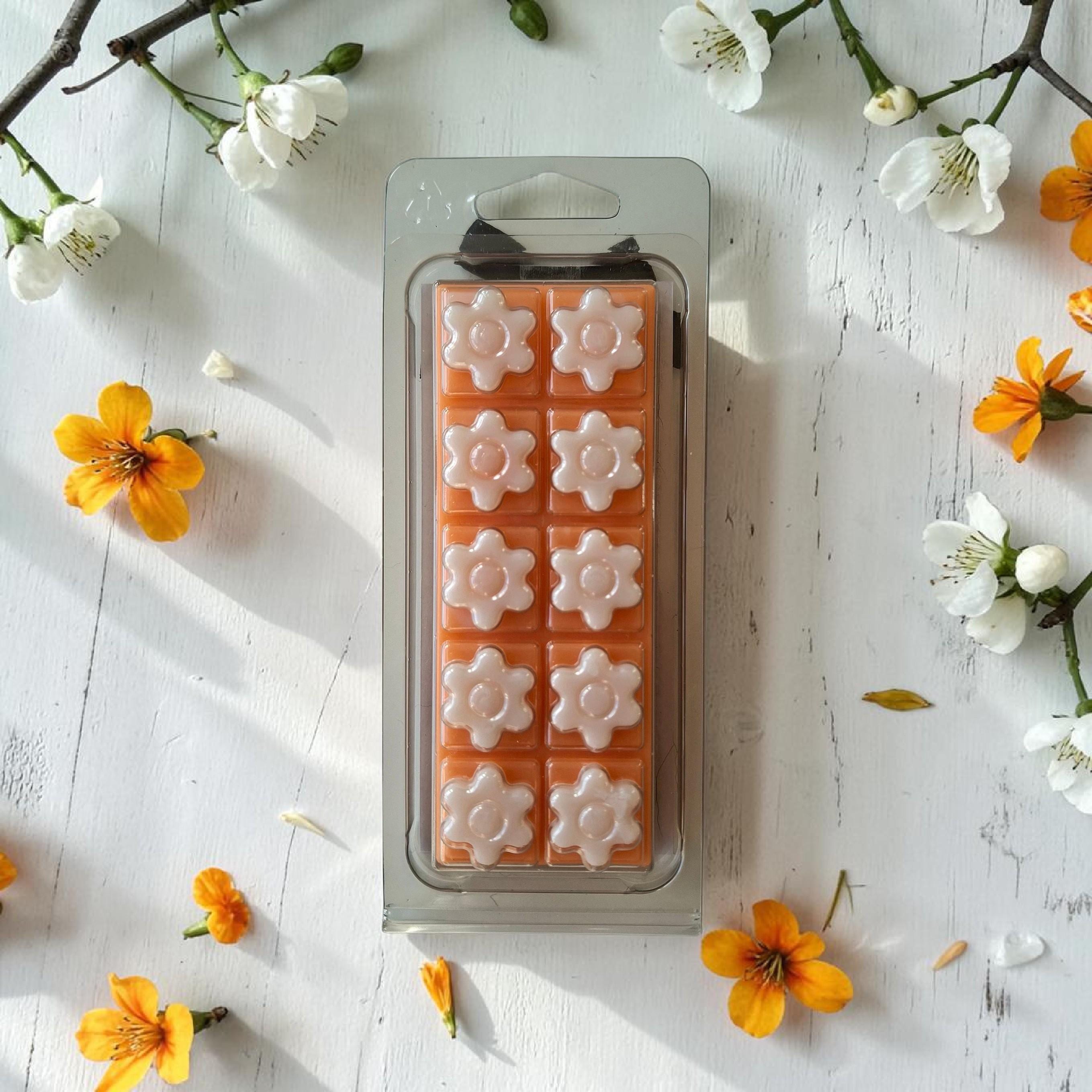Peachy Fairy Wax Melt Snap Bar, Soy Wax, L*SH Inspired, Wax Melts uk, Highly Scented, Strong Fragrance, Gift for Her