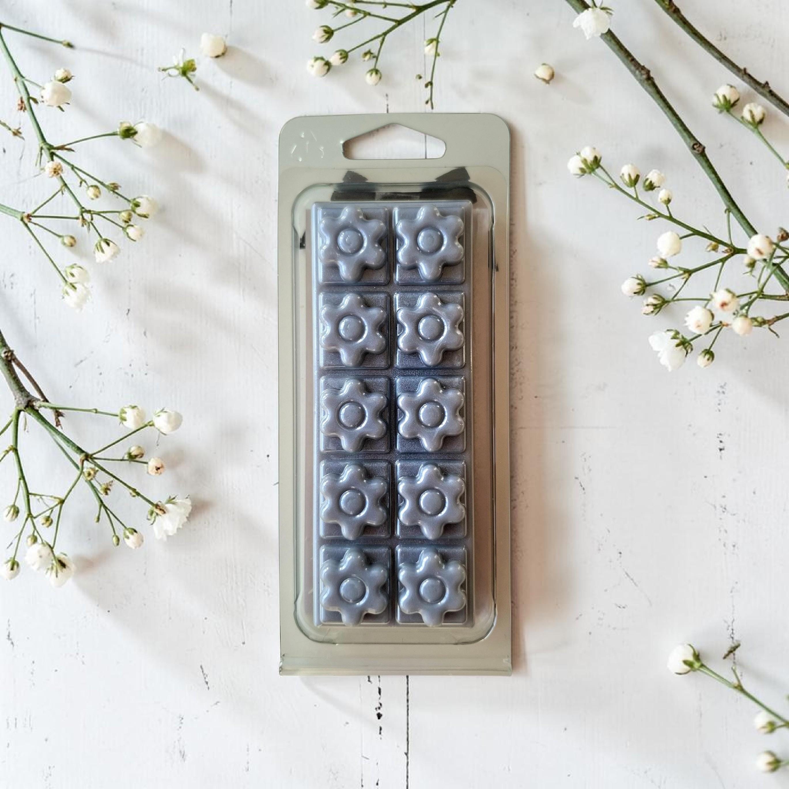 Warming Cashmere Wax Melt Snap Bar 55g, Soy Wax Melts, Strong Scent, Highly Fragranced, Gift, Flower Shape Wax Melt, Yankee Inspired