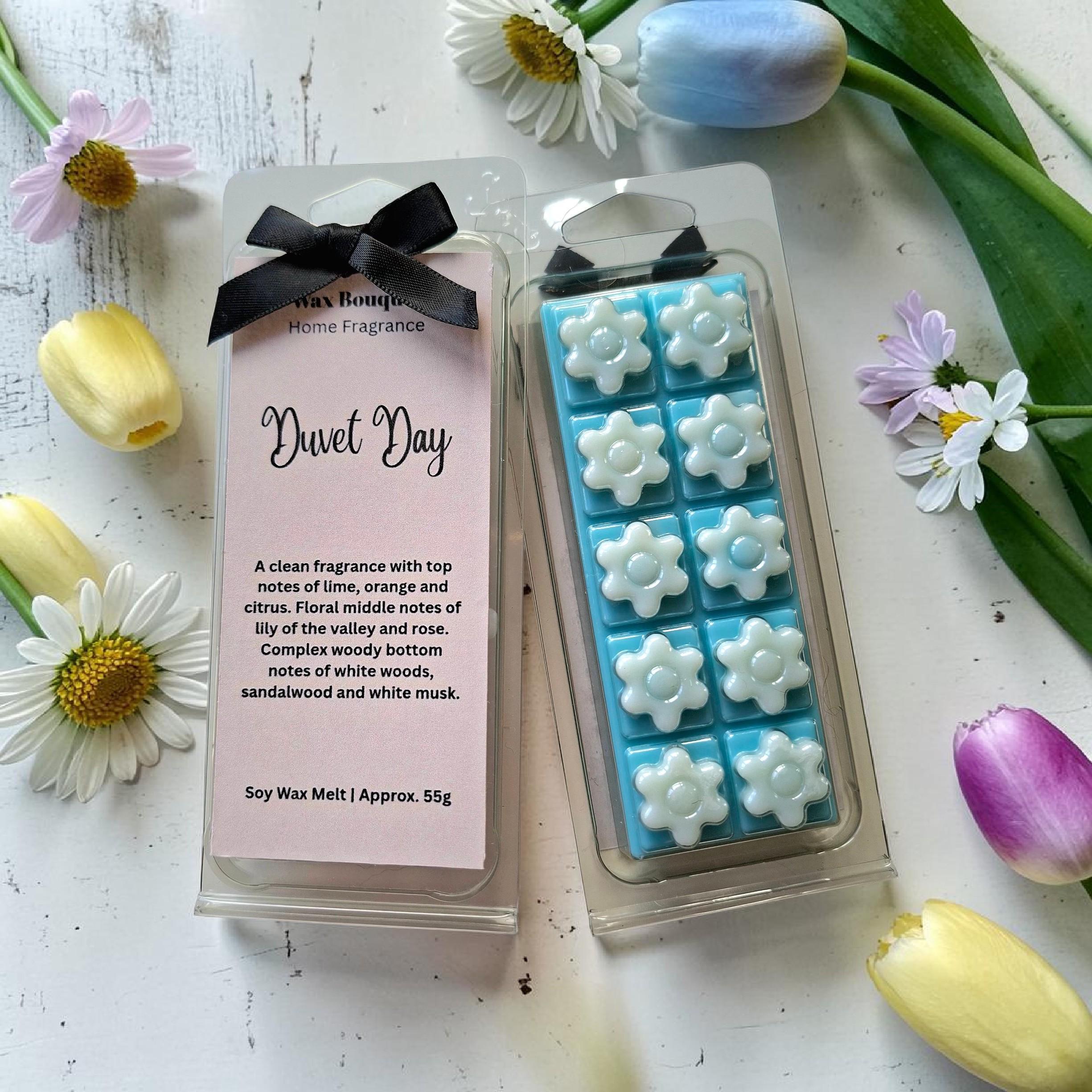 Duvet Day Wax Melt Snap Bar | Soy Wax | UK Handmade | Long Lasting Fragrance | Home Fragrance | Gift for Her