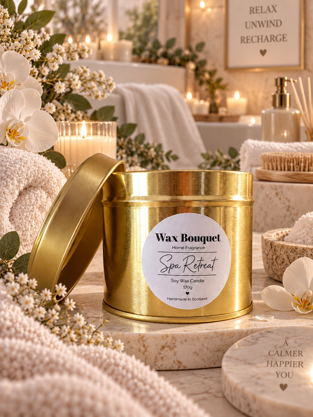 Spa Retreat Scented Candle