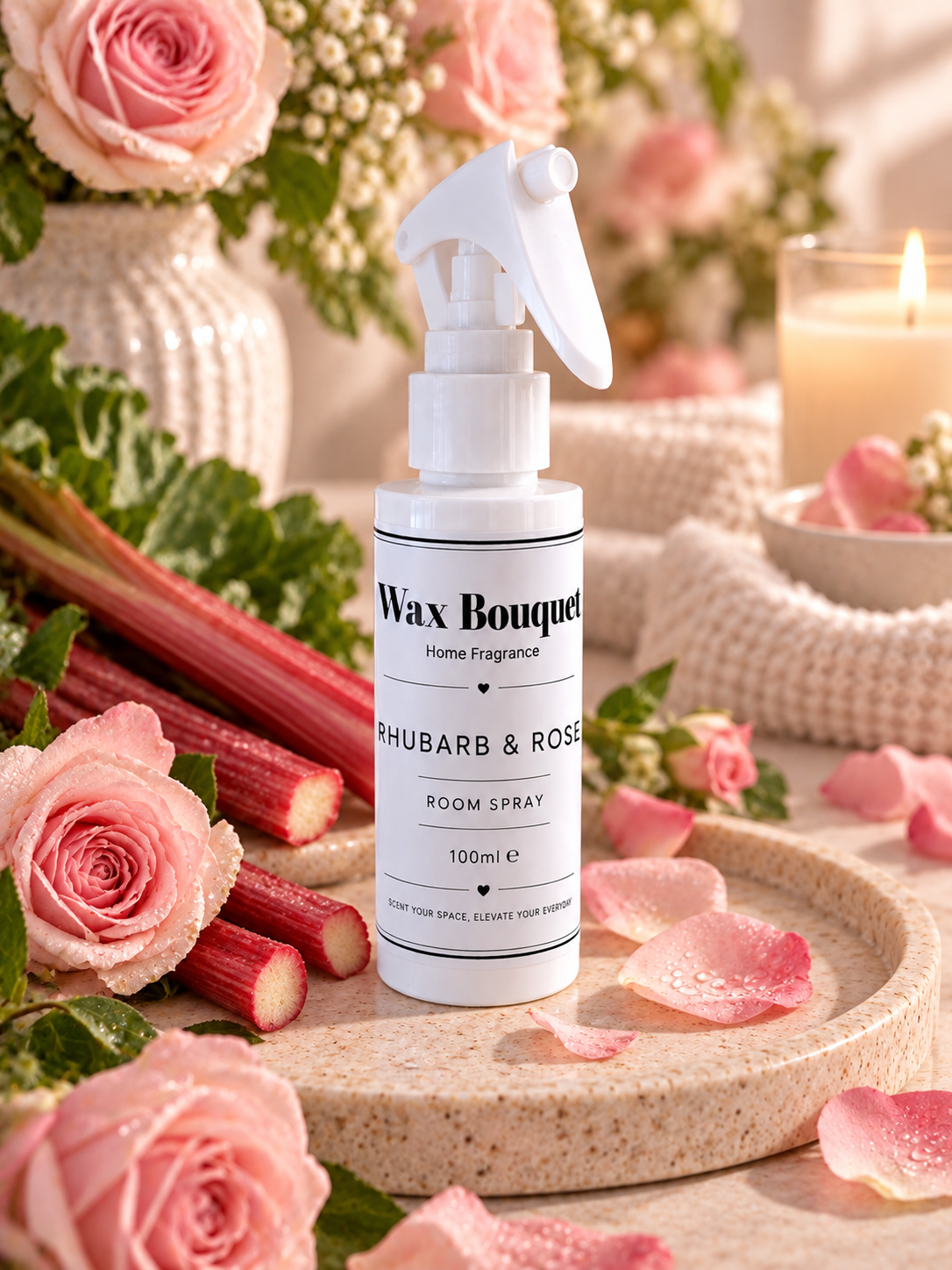 Rhubarb & Rose Room Spray