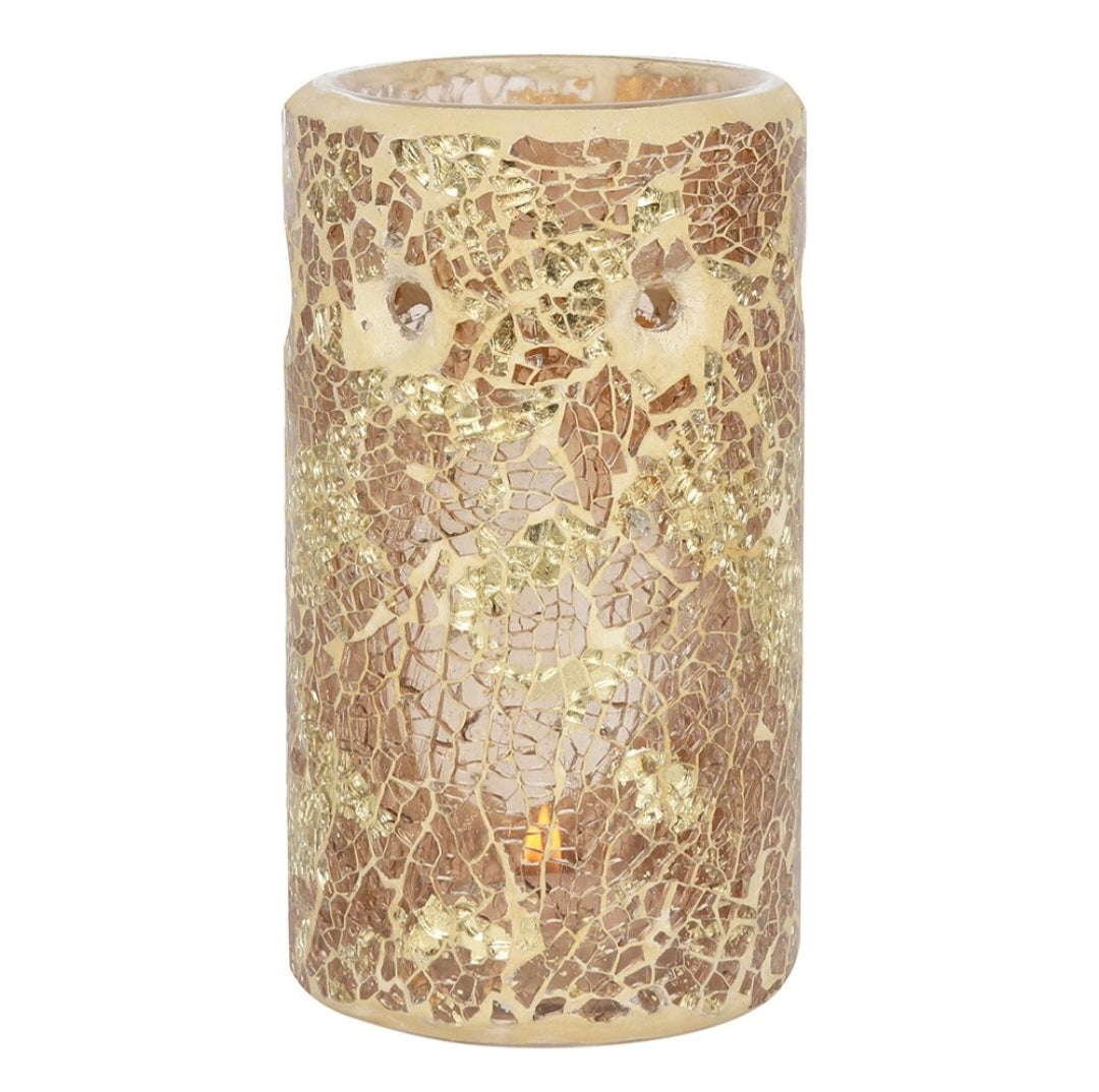 Gold Pillar Wax Burner