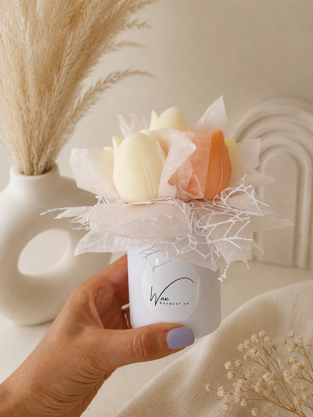 Mini Tulip Wax Wax Melt Bouquet