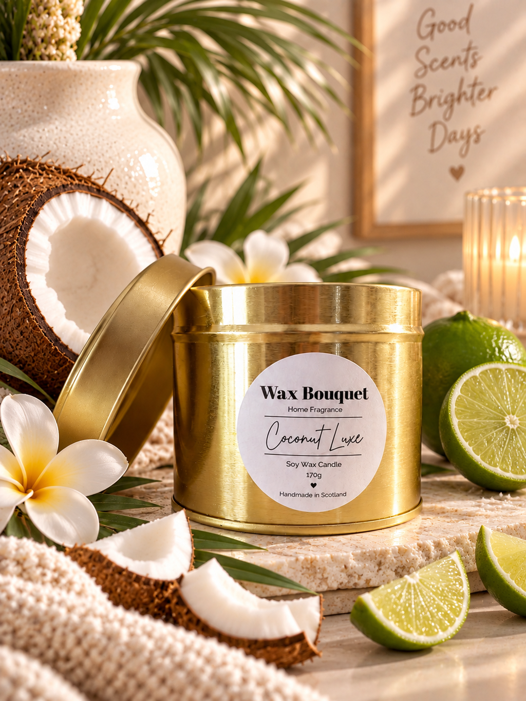 Coconut Luxe Scented Candle