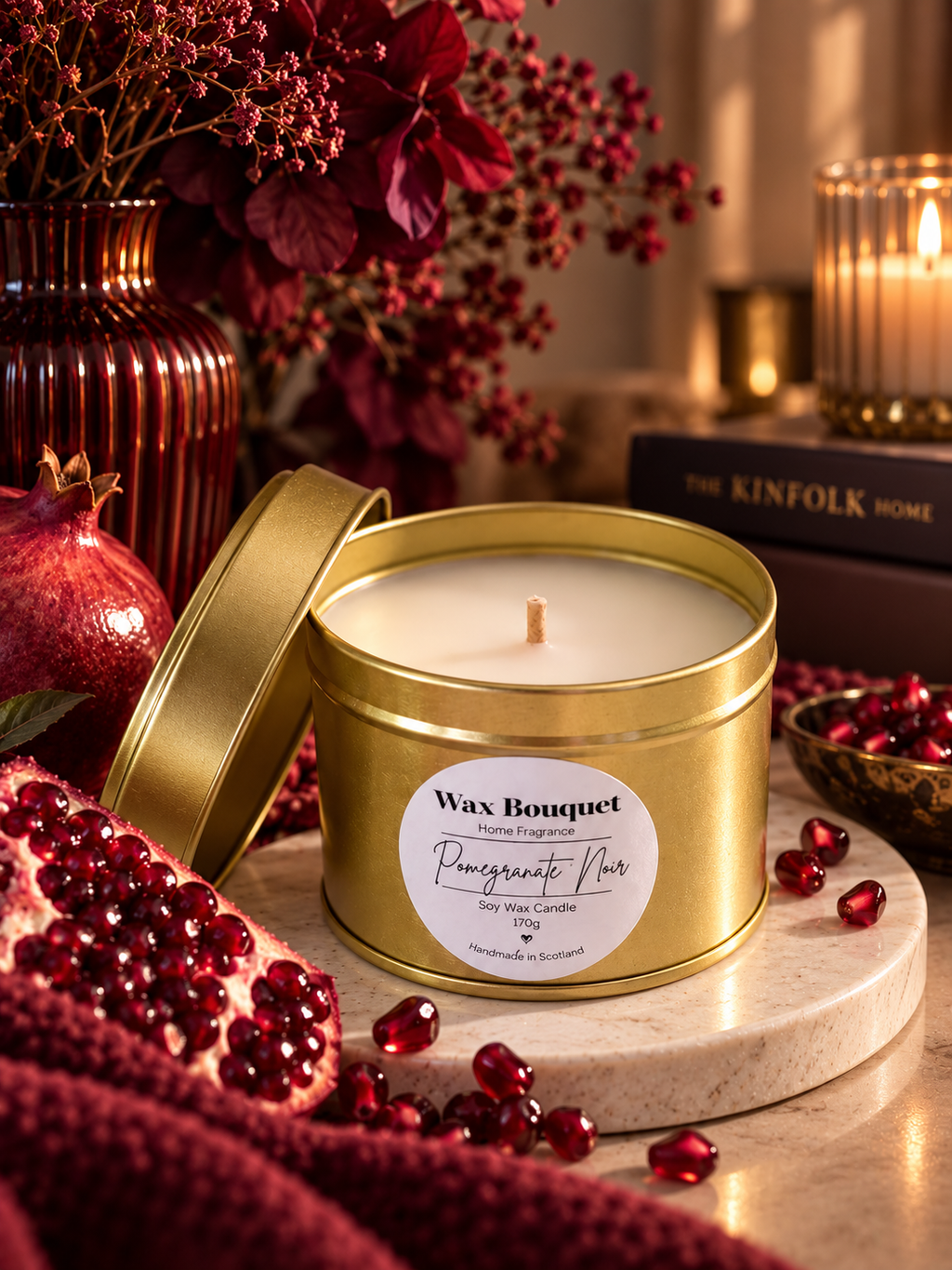 Pomegranate Noir Scented Candle