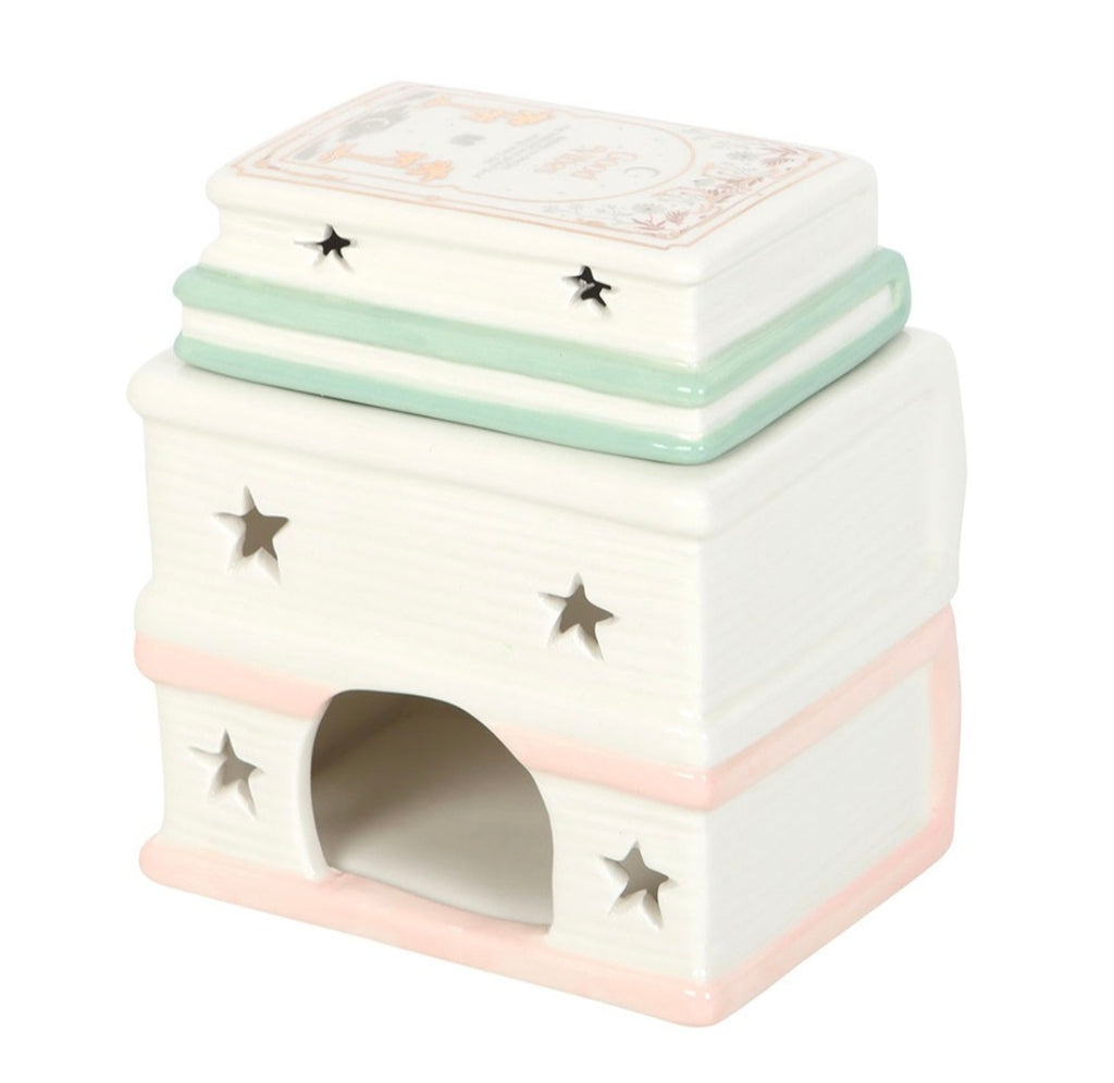 Book Stack Wax Melt Burner