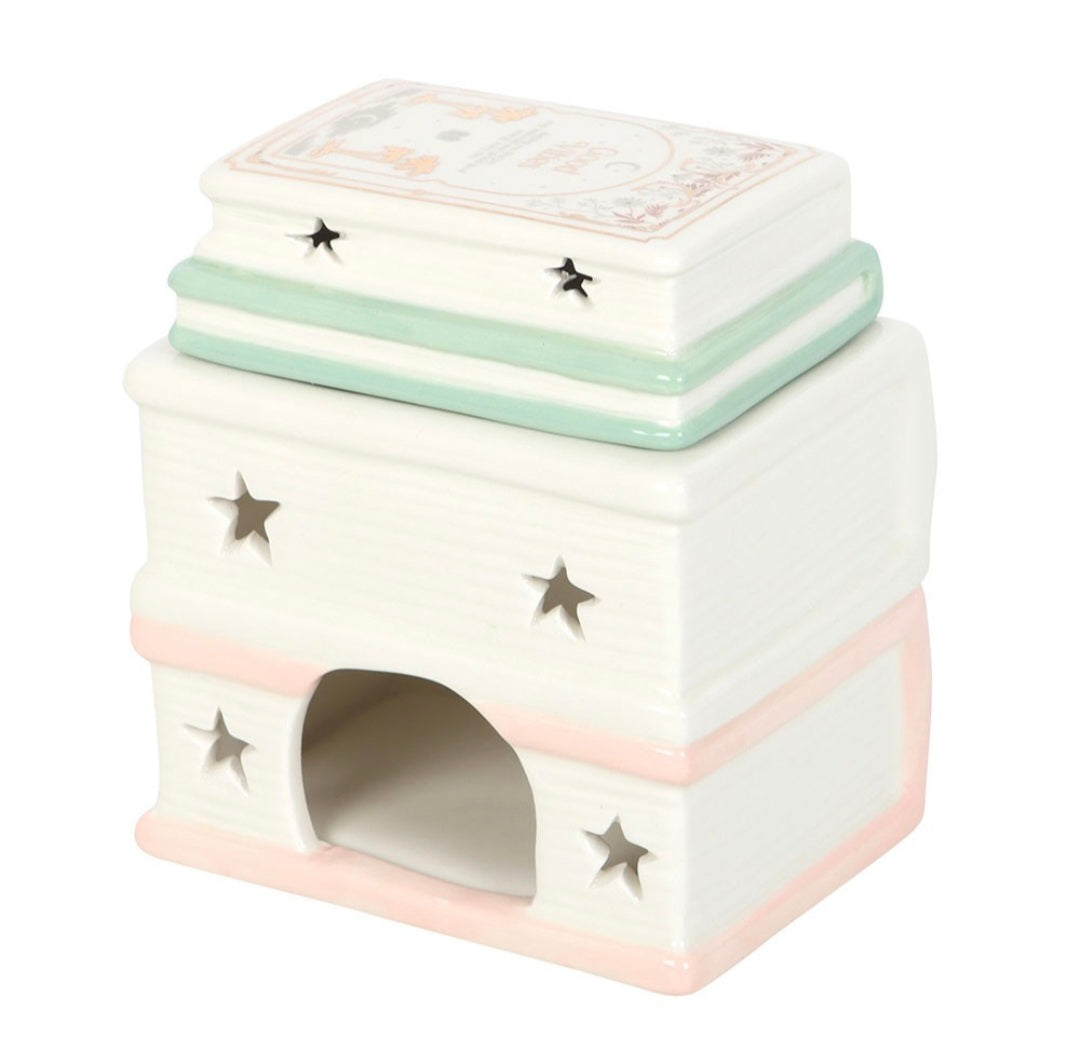Book Stack Wax Melt Burner
