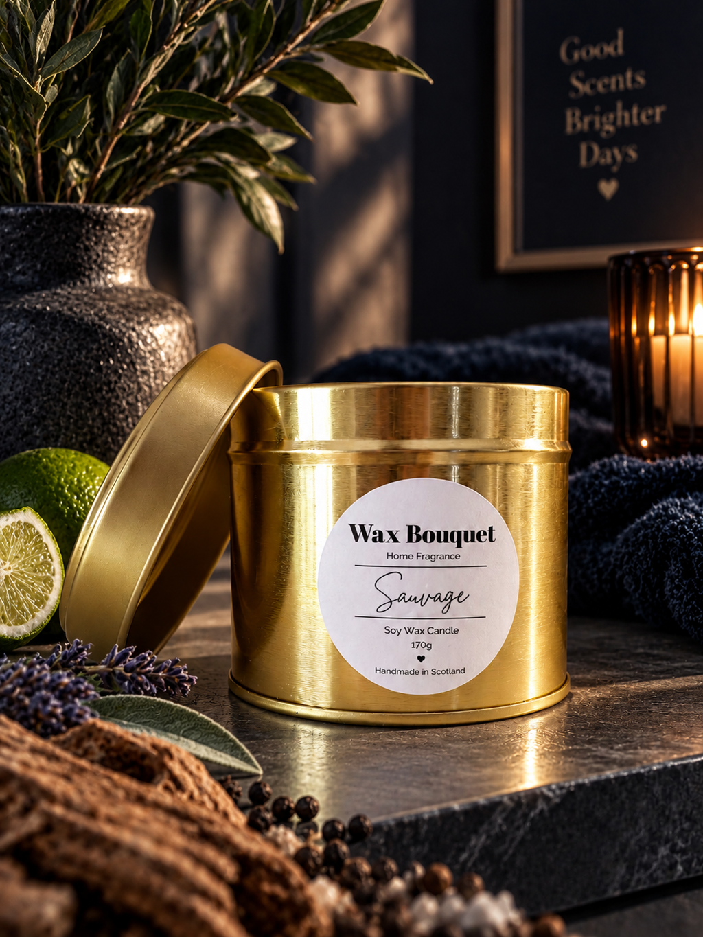 Sauvage Scented Candle