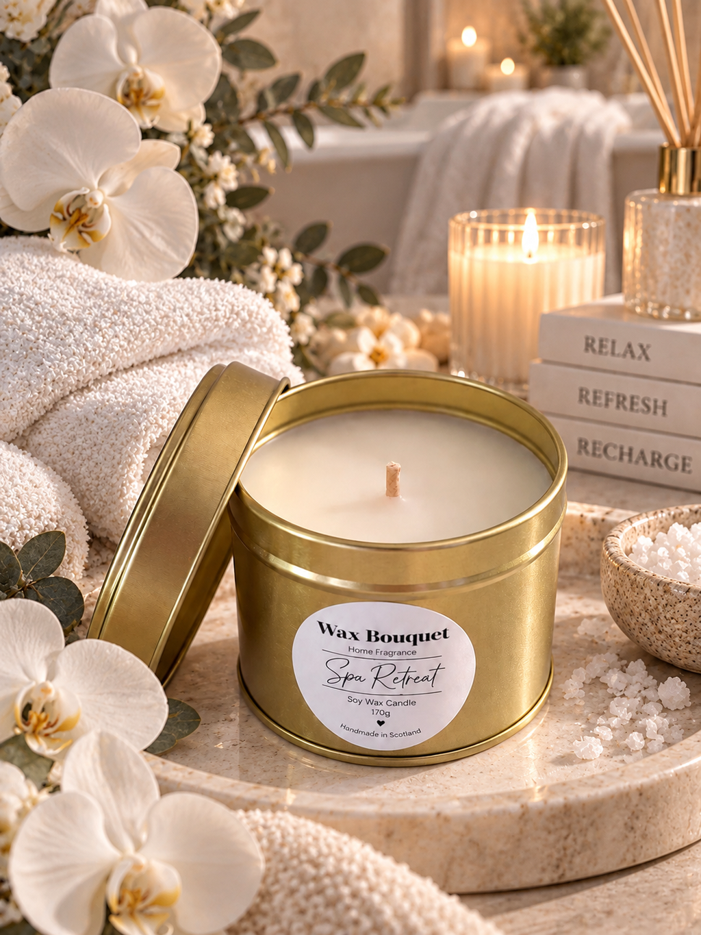 Spa Retreat Scented Candle