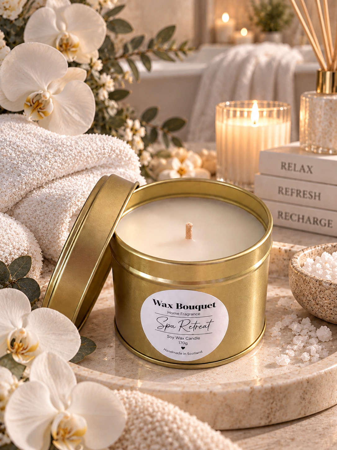 Spa Retreat Scented Candle
