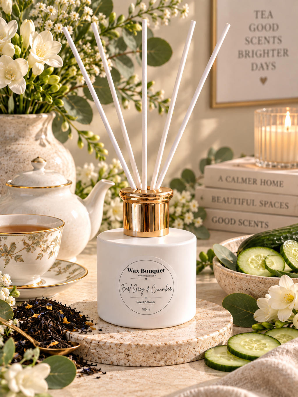 Earl Grey & Cucumber Reed Diffuser