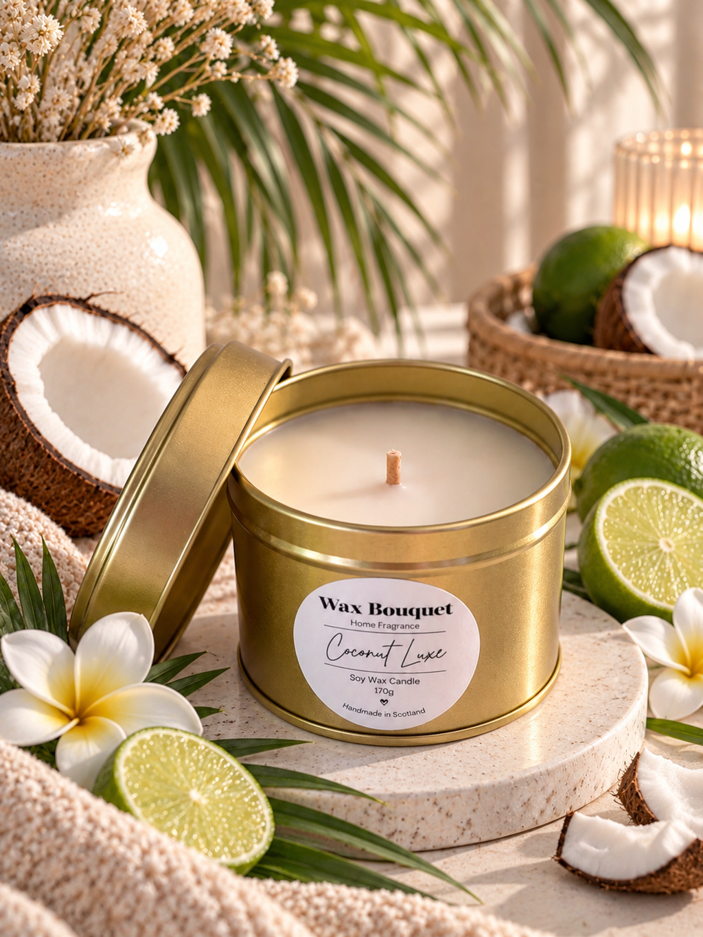 Coconut Luxe Scented Candle
