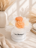 Orange & White Wax Melt Bouquet
